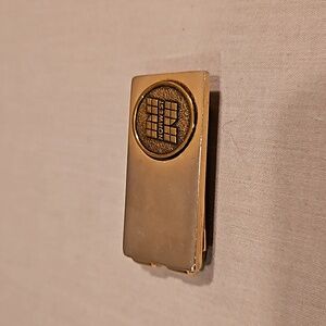 Vintage Norwest Bank Gold Money Clip
